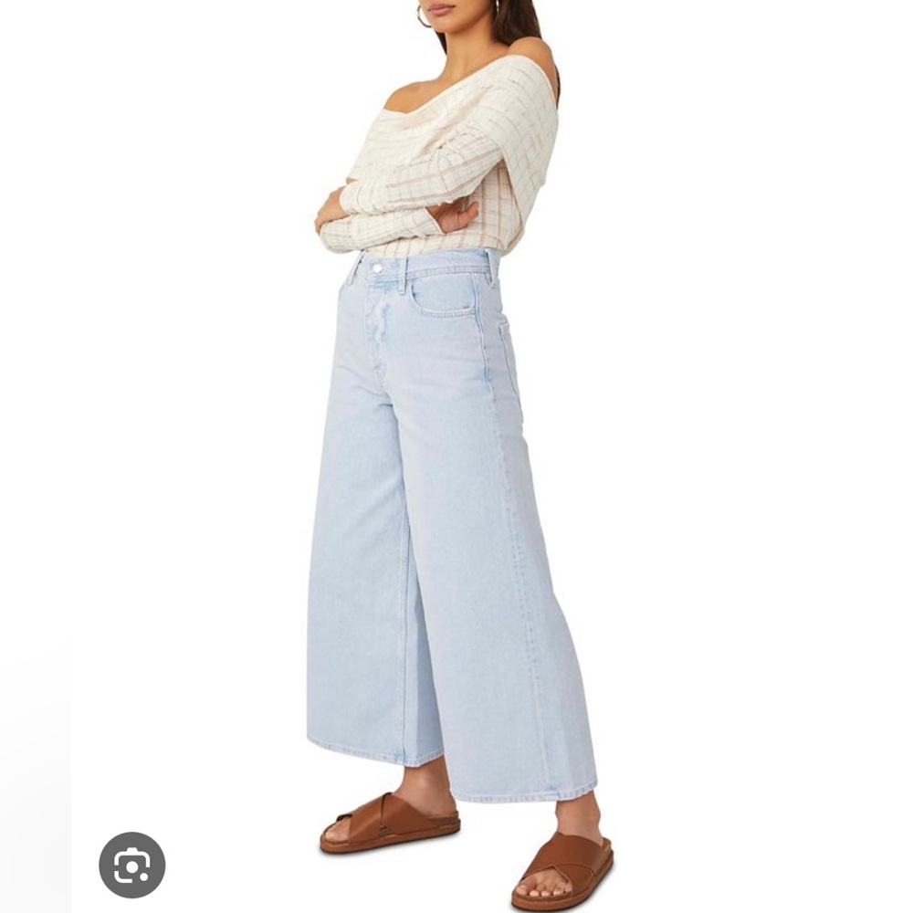 We The Free Landry Wide Crop Jean